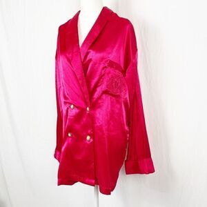 Gold Label Victoria’s Secret Vintage blazer sleepwear size large NEW with out ta